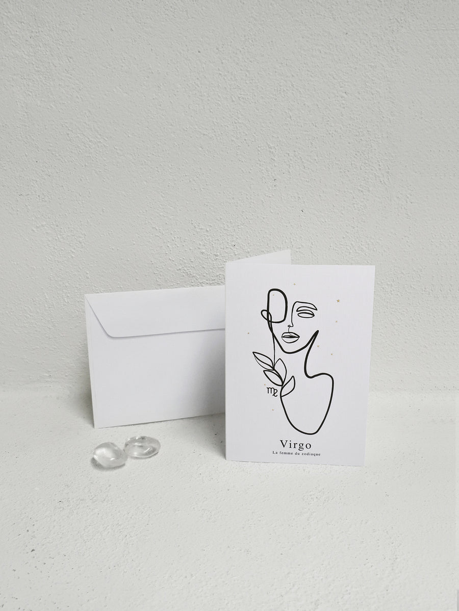 Le Femme Zodiaque Greeting Cards